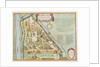Map showing the Kremlin, Moscow, 1662 by Joan Blaeu