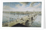 Panoramic view of London, 1792-93 by Robert (after) Barker
