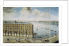Panoramic view of London, 1792-93 by Robert (after) Barker