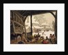 A Village Snow Scene, 1819 by Robert Hills