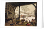A Village Snow Scene, 1819 by Robert Hills