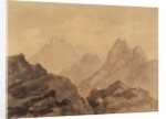 Mountain Tops, c.1780 by Alexander Cozens