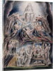 Illustrations of the Book of Job, pl.3: Satan before the throne of God, after William Blake by John Linnell