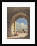 An Arch at Holy Island, Northumberland, 1809 by John Varley