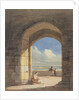 An Arch at Holy Island, Northumberland, 1809 by John Varley