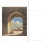 An Arch at Holy Island, Northumberland, 1809 by John Varley
