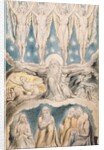 The Creation, page 14 from 'Illustrations of the Book of Job' after William Blake c.1823 by John (circle of) Linnell