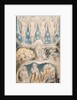 The Creation, page 14 from 'Illustrations of the Book of Job' after William Blake c.1823 by John (circle of) Linnell