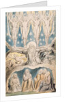 The Creation, page 14 from 'Illustrations of the Book of Job' after William Blake c.1823 by John (circle of) Linnell