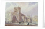 St. Botolph's, Cambridge and Corpus Christi College by Joseph Murray Ince