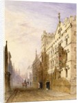 Exeter College, Oxford, 1835 by Joseph Murray Ince