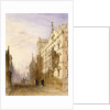 Exeter College, Oxford, 1835 by Joseph Murray Ince