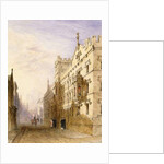 Exeter College, Oxford, 1835 by Joseph Murray Ince