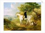 George Morland on his Hunter, 1794 by Thomas Hand