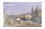 The Pont au Change and the Conciergerie, Paris, 1837 by Richard Redgrave