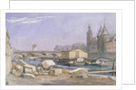The Pont au Change and the Conciergerie, Paris, 1837 by Richard Redgrave