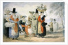 Welsh Fisherwomen by English School