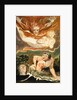 our naked men emerging from their element by William Blake