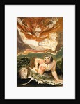 our naked men emerging from their element by William Blake