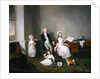 John Richard Comyns of Hylands Essex, with his daughters, 1775 by John Greenwood