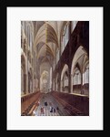 The Interior of Westminster Abbey, c.1714 by English School