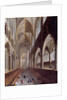 The Interior of Westminster Abbey, c.1714 by English School