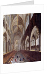 The Interior of Westminster Abbey, c.1714 by English School