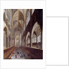 The Interior of Westminster Abbey, c.1714 by English School