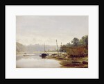Boat Building near Dinan, Brittany, c.1838 by Francis Danby