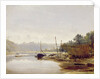 Boat Building near Dinan, Brittany, c.1838 by Francis Danby