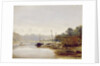 Boat Building near Dinan, Brittany, c.1838 by Francis Danby