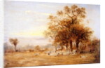 Sheep Grazing, 1835 by John Linnell