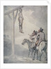 The Gibbet by Thomas Rowlandson