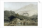 A Kaffir Village, c.1801 by Samuel Daniell