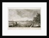 A View from Somerset Gardens to Westminster Bridge, engraved by Johann Sebastian Mueller 1750 by Antonio (after) Canaletto