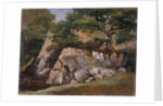 A View of the Valley of Rocks near Mittlach by James Arthur O'Connor