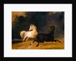 Horses in a Thunderstorm, 1823 by Thomas Woodward