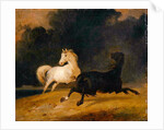 Horses in a Thunderstorm, 1823 by Thomas Woodward