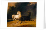 Horses in a Thunderstorm, 1823 by Thomas Woodward