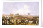 Lord Westminster's Cardinal Puff, with Sam Darling Up, Winning the Tradesman's Plate, Chester, c.1839 by William Tasker