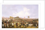 Lord Westminster's Cardinal Puff, with Sam Darling Up, Winning the Tradesman's Plate, Chester, c.1839 by William Tasker