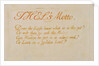 Thel's Motto... by William Blake