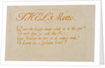 Thel's Motto... by William Blake
