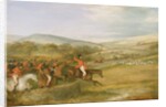 The Berkeley Hunt, Full Cry, 1842 by Francis Calcraft Turner