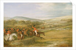 The Berkeley Hunt, Full Cry, 1842 by Francis Calcraft Turner