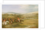 The Berkeley Hunt, Full Cry, 1842 by Francis Calcraft Turner