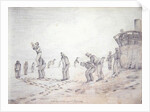 Sailors Playing at Leap Frog by Captain George Francis Lyon