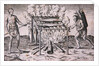 Cooking Fish, plate XIII by Theodor de Bry