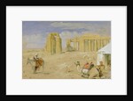 The Ramesseum at Thebes, c.1850 by John Frederick Lewis