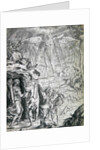 Dido and Aeneas Sheltering in a Cave by Francis Cleyn